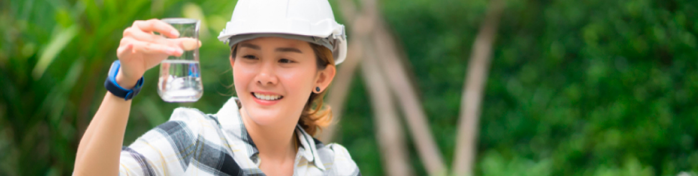 Banner do curso Engenharia Ambiental e Sanitária